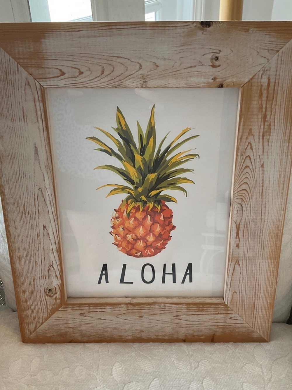 ALOHA Pineapple Hanging Picture 🍍